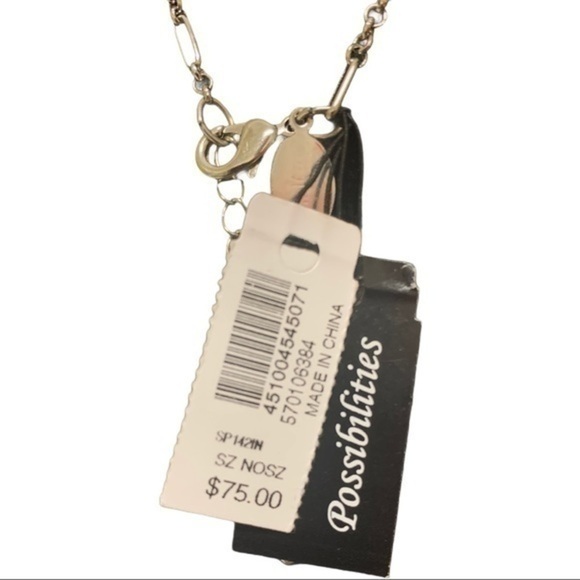 White House Black Market Silver tone necklace - Picture 7 of 7